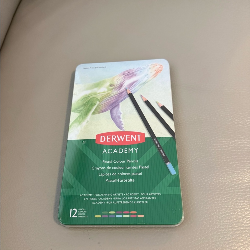 NEW Academy Pastel Colour Pencils